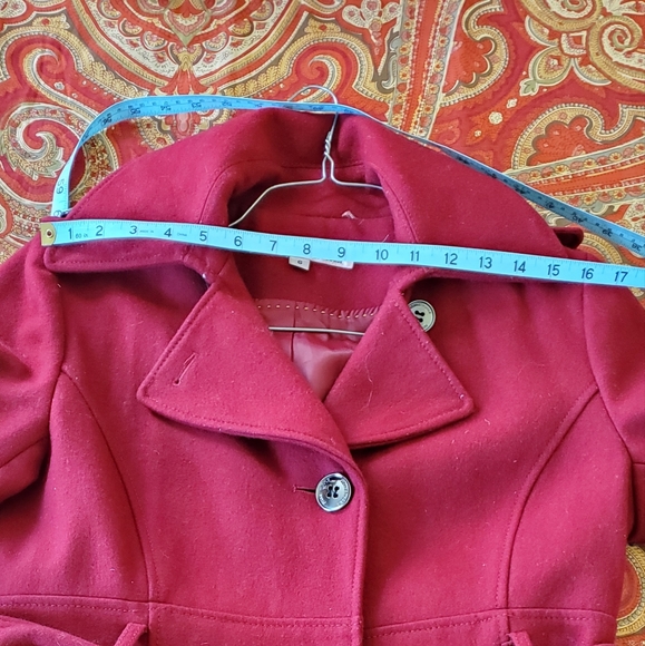 Kenneth Cole Red Coat - Picture 9 of 9